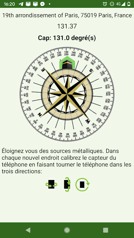 Islam.ms Prayer Times & Qiblah Ảnh chụp màn hình 2