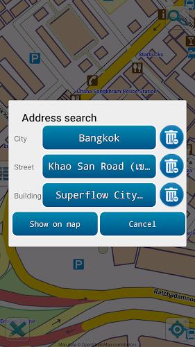 Map of Thailand offline ภาพหน้าจอ 2