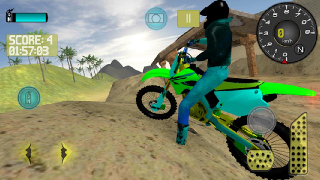 Motocross Desert Simulator Capture d'écran 0