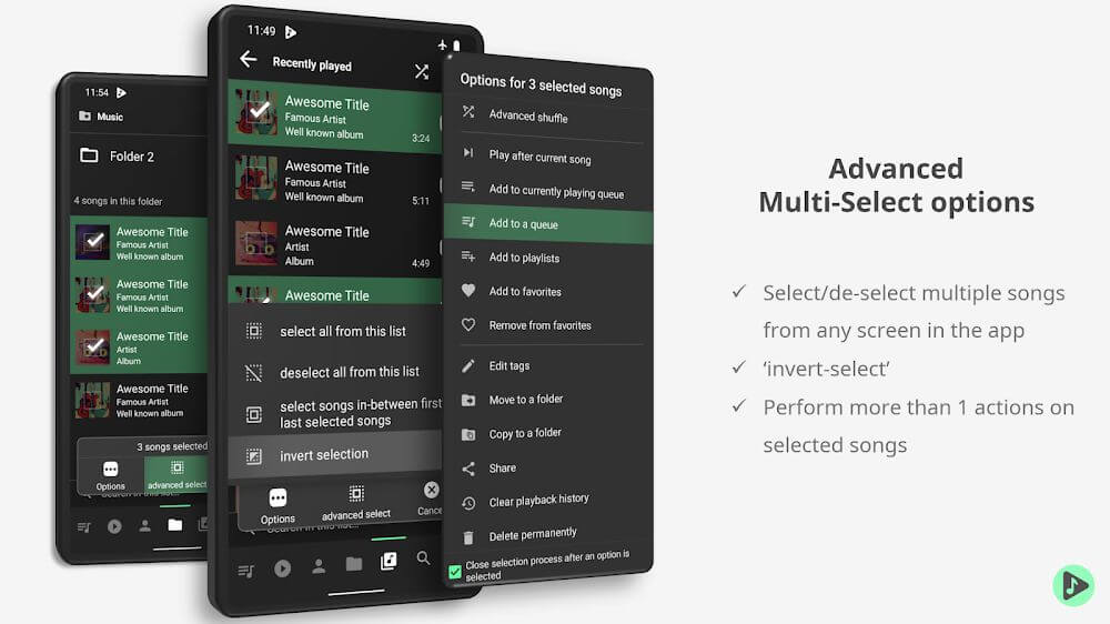 Schermata Musicolet Music Player Mod 3