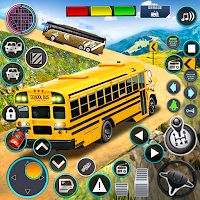 Schermata Offroad School Bus Driver Game 1