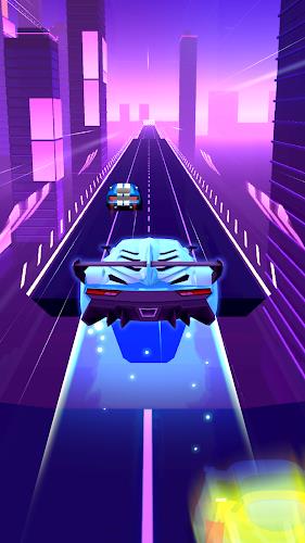 Neon Racing - Beat Racing Tangkapan skrin 1