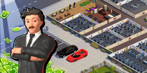 Idle Office Tycoon Mod 螢幕截圖 1