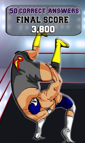 Wrestling Body Slams Pro Quiz Скриншот 3