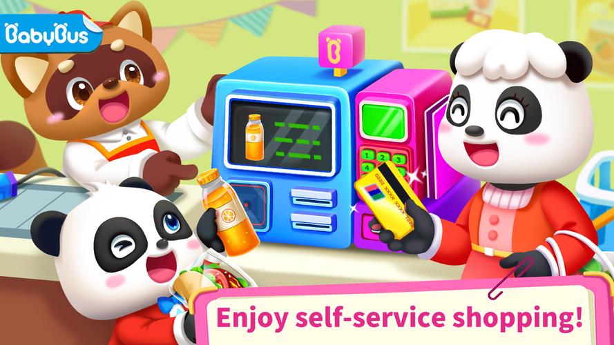 Baby Panda's Supermarket Ảnh chụp màn hình 0