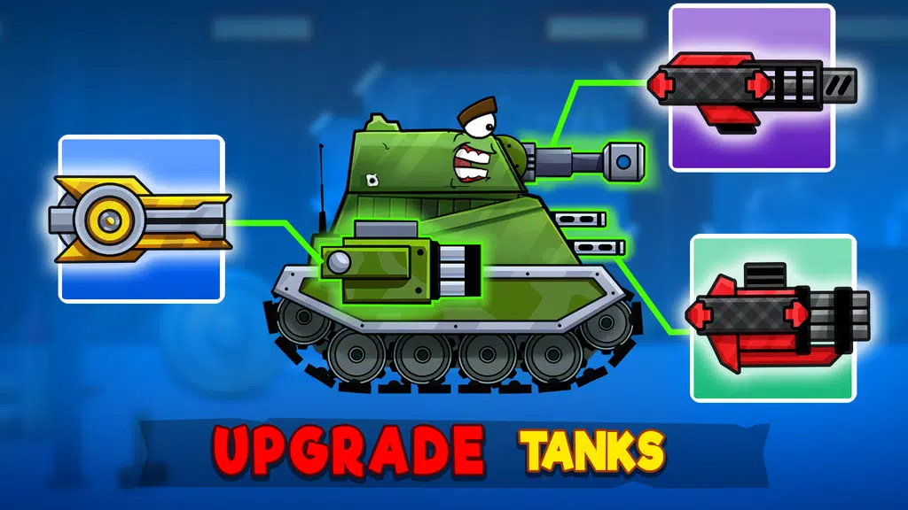 Tanks Arena io: Craft & Combat Ảnh chụp màn hình 1