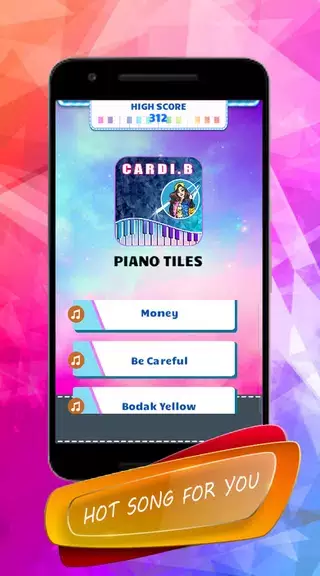 Cardi B - Piano Tiles Ảnh chụp màn hình 0