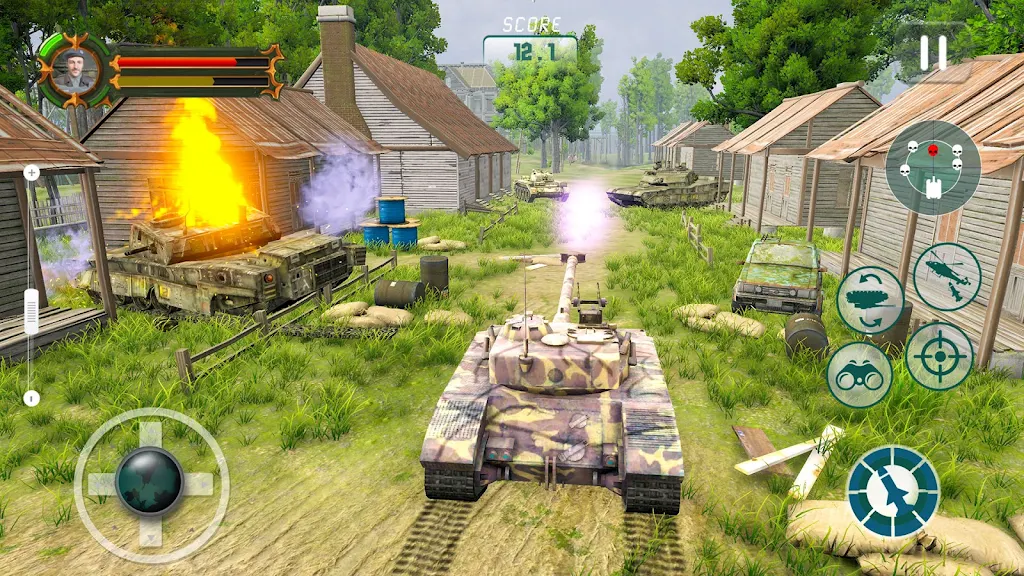 Army Tank Games Offline 3d Zrzut ekranu 3