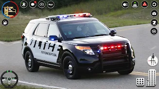 SUV Police Car Chase Cop Games ภาพหน้าจอ 2