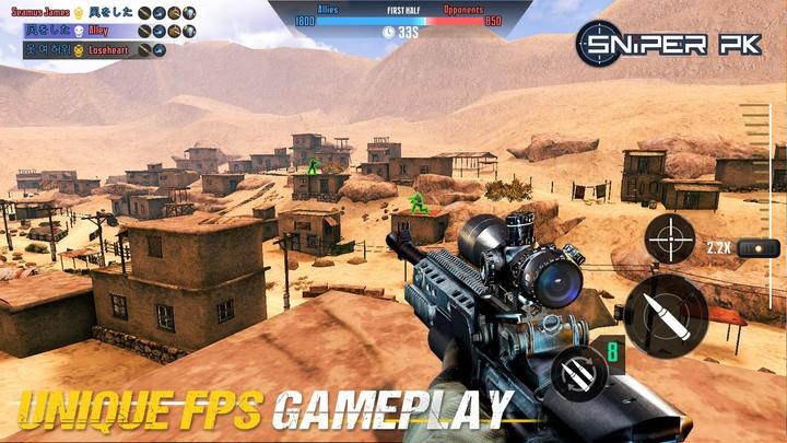 Sniper PK: Multiplayer Online Captura de pantalla 0