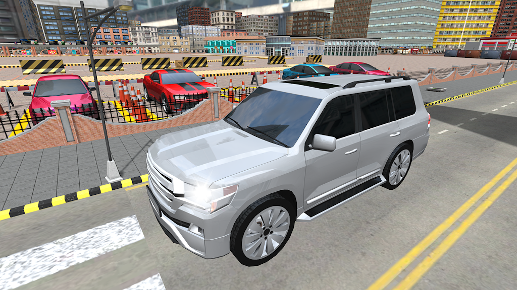 Prado Car Parking Driving Game Schermafbeelding 0