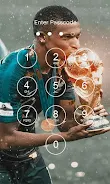 Kylian Mbappe Lock Screen 螢幕截圖 2