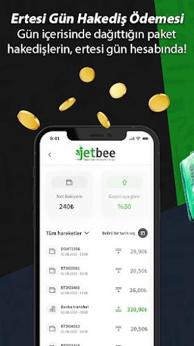 Jetbee -  Kurye Uygulaması Ảnh chụp màn hình 3