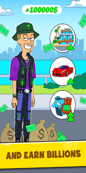 Mr.Billion: idle rich tycoon