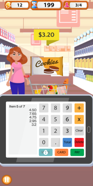 Supermarket Cashier Simulator Mod 螢幕截圖 2