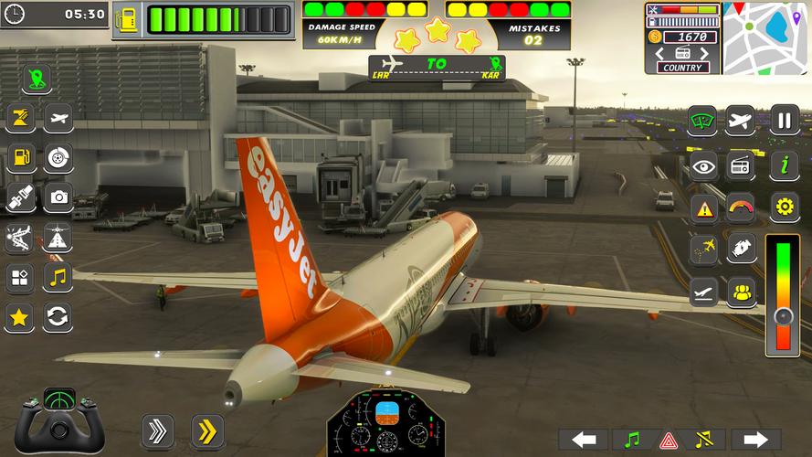 Real Flight Sim Airplane Games Ảnh chụp màn hình 3