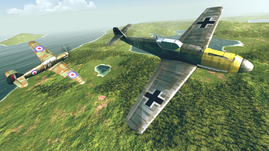 Warplanes: WW2 Dogfight ภาพหน้าจอ 2