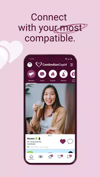 CambodianCupid Cambodia Dating Ekran Görüntüsü 2