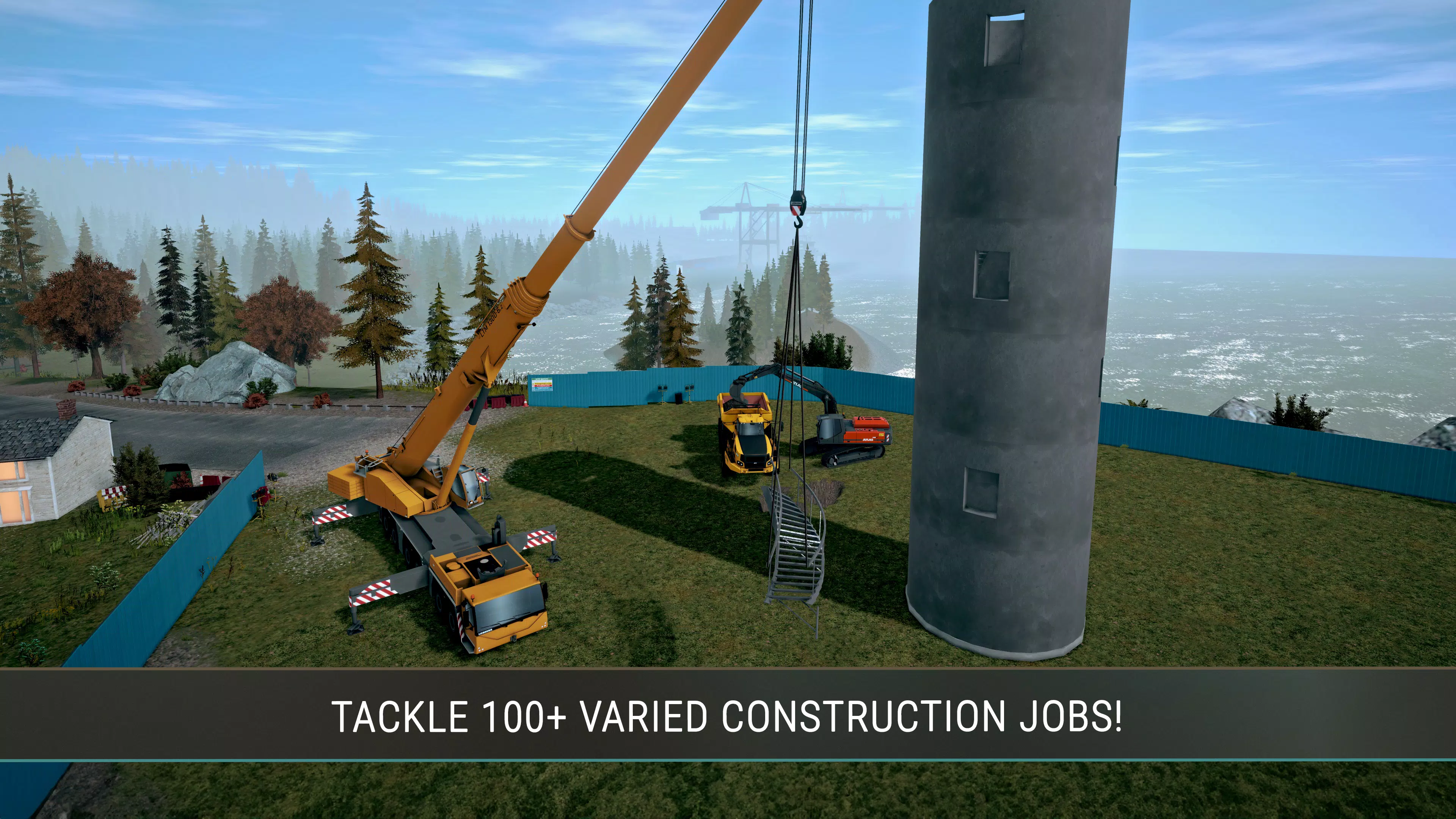 Construction Simulator 4 Lite ဖန်သားပြင်ဓာတ်ပုံ 2