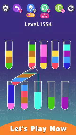 Water Sort Puzzle: Color Sort Captura de pantalla 0