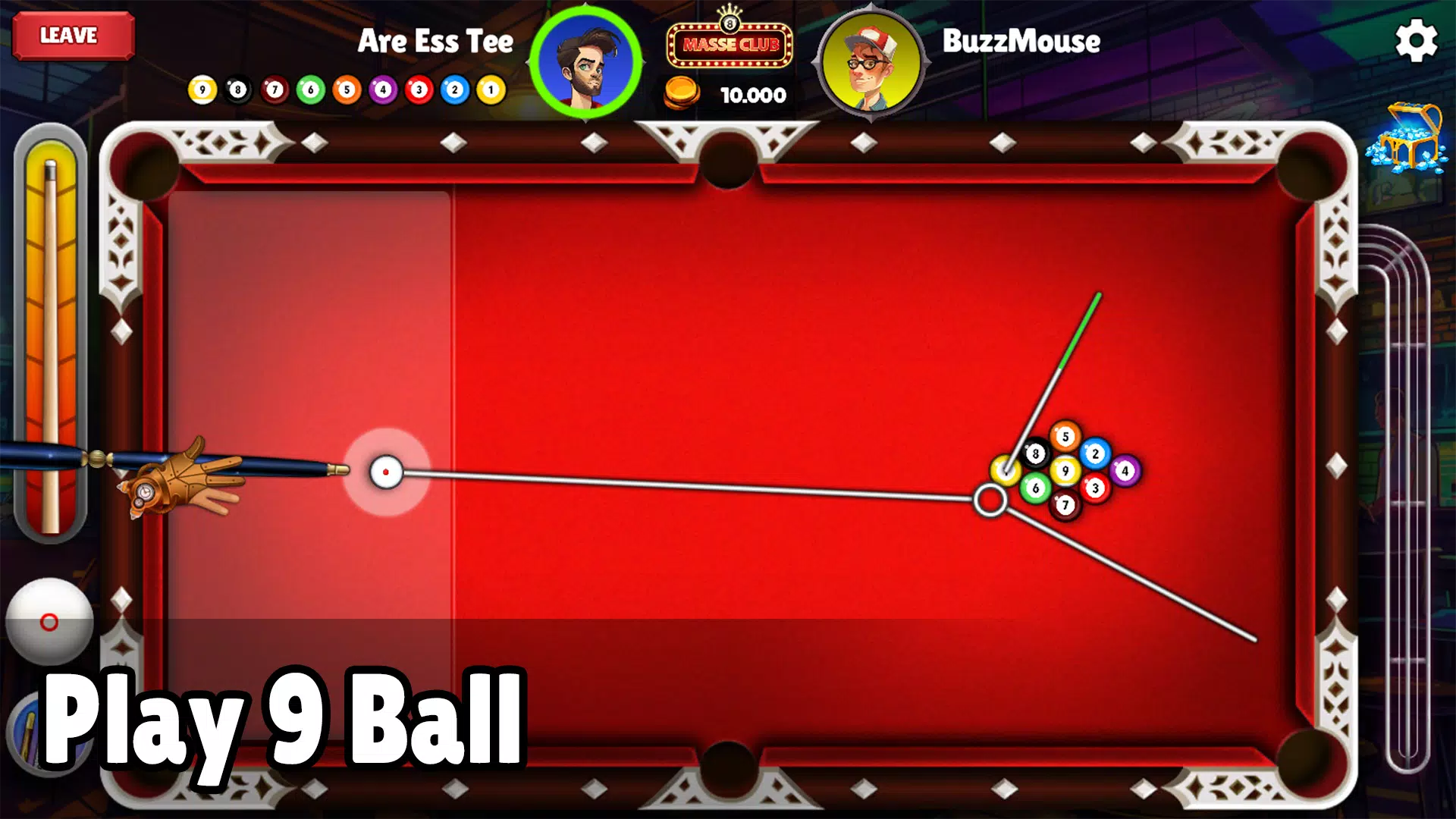 PoolStrike 8 ball pool offline Ekran Görüntüsü 1