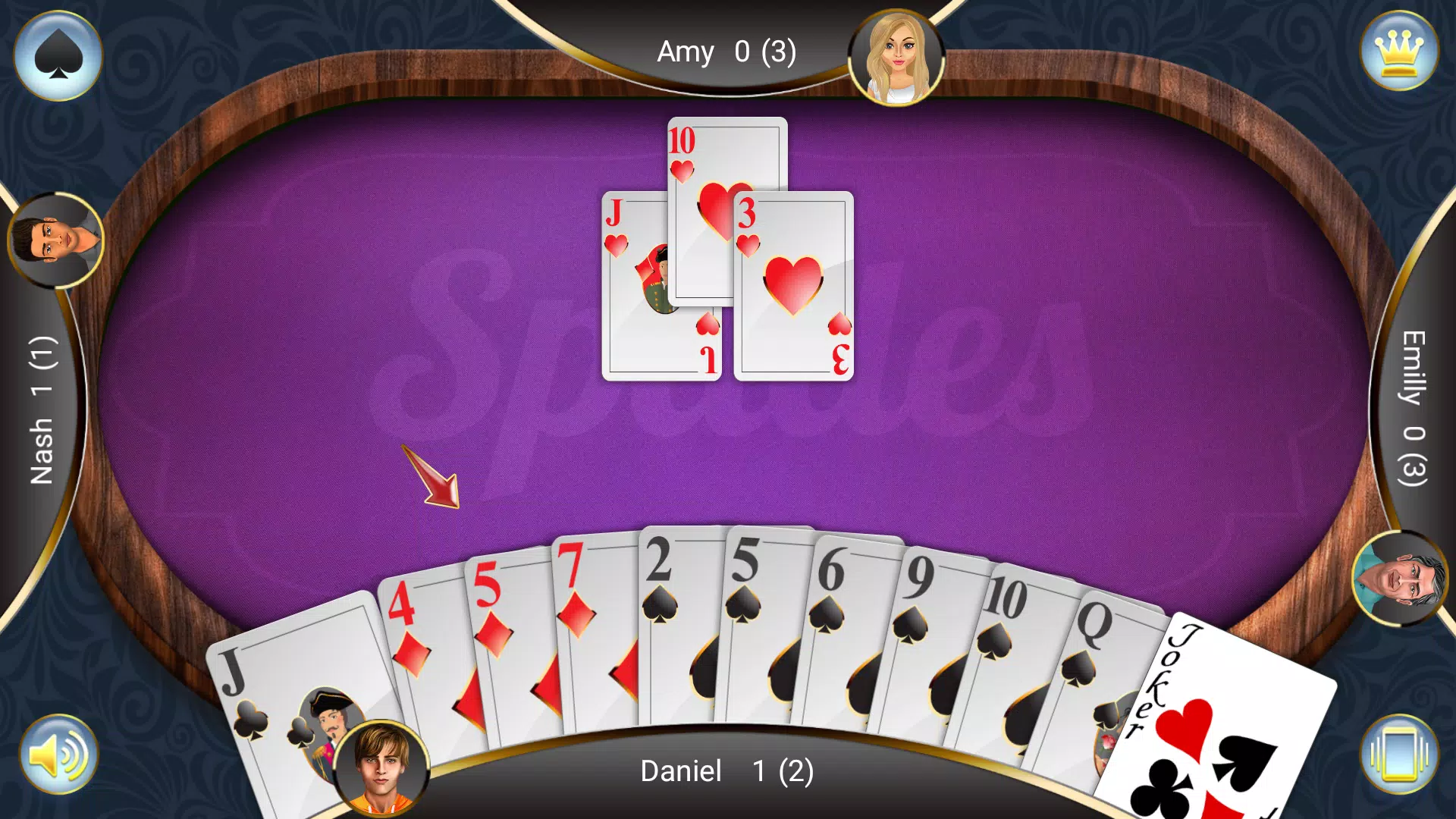 Spades: Card Game Schermafbeelding 2