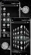 Moon Galaxy Theme Launcher Capture d'écran 2