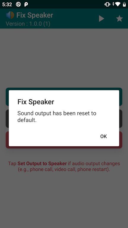 Fix Speaker - Disable Earphone 스크린샷 2