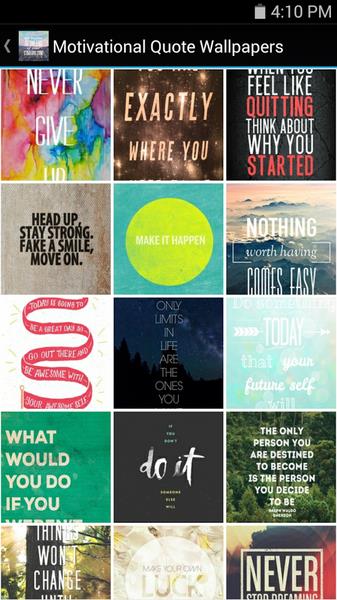 Motivational Quote Wallpapers Tangkapan skrin 2