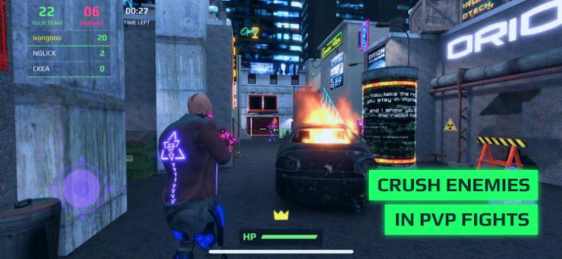 CyberHero: Cyberpunk PvP TPS Screenshot 0