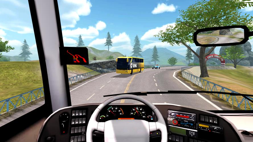 Offroad Bus Climb Hill Racing Ekran Görüntüsü 0