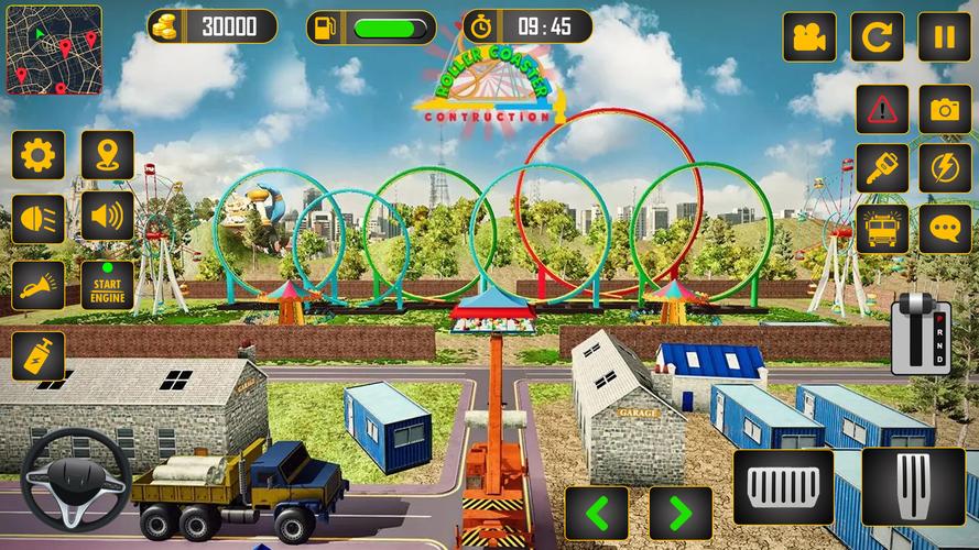 Roller Coaster Builder Game স্ক্রিনশট 1