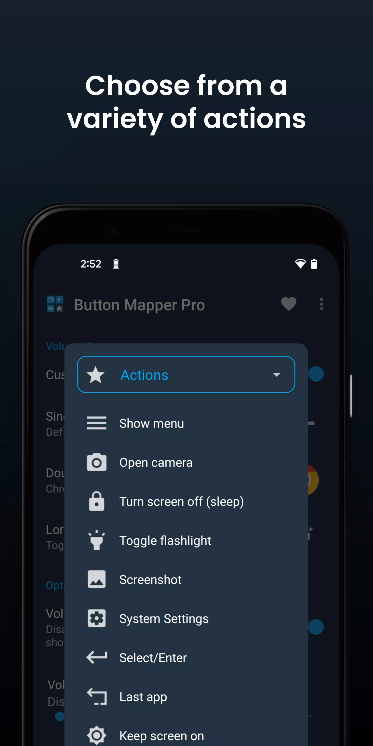 Button Mapper: Remap your keys Capture d'écran 3