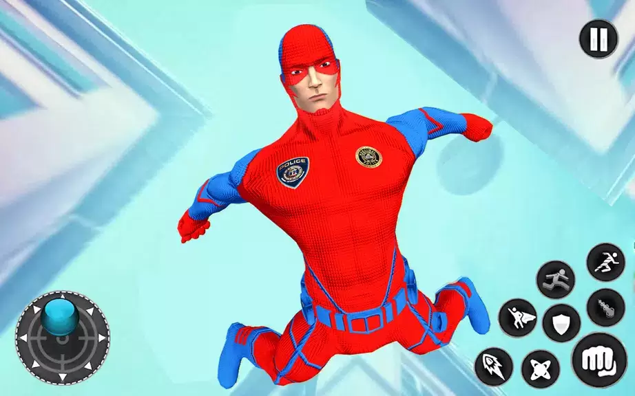 Captain Super Hero Man Game 3D スクリーンショット 0