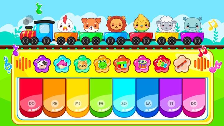 Baby Piano Games & Kids Music Zrzut ekranu 1