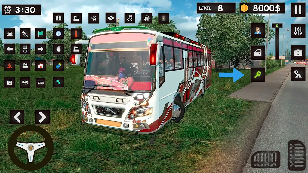 Indian Bus Simulator:Bus Games Capture d'écran 3