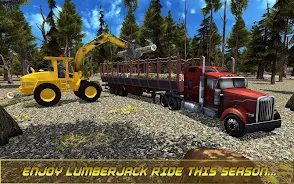 Modern Lumberjack Jungle Duty Captura de pantalla 3