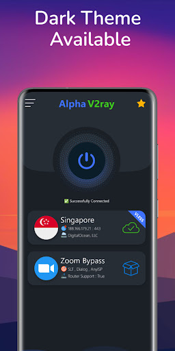 Alpha V2ray - Tunnel VPN ဖန်သားပြင်ဓာတ်ပုံ 2