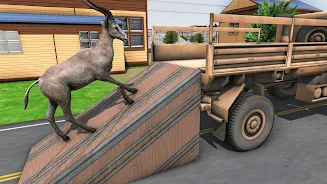 Animal Transport Truck Game ภาพหน้าจอ 1