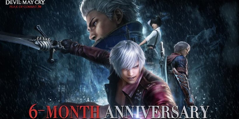 Devil May Cry：戦闘のピークは6か月を祝います