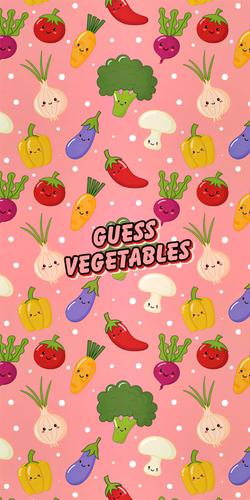 Guess the vegetable game Ảnh chụp màn hình 0