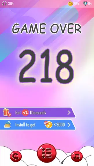 Toca Piano Tiles Game Captura de tela 2