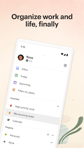 Todoist: ToDo リスト & タスク管理 スクリーンショット 0