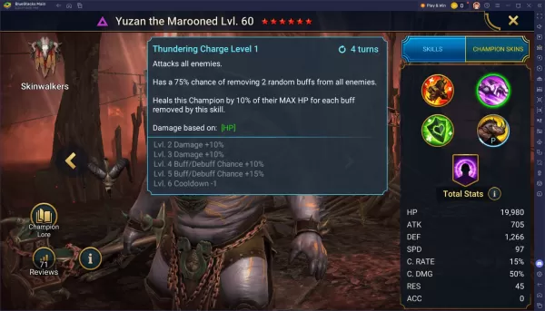 建造Yuzan突襲中的Maroon：Shadow Legends：嚮導