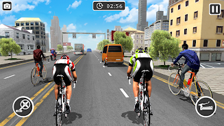 Schermata Cycle Racing: Cycle Race Game 2