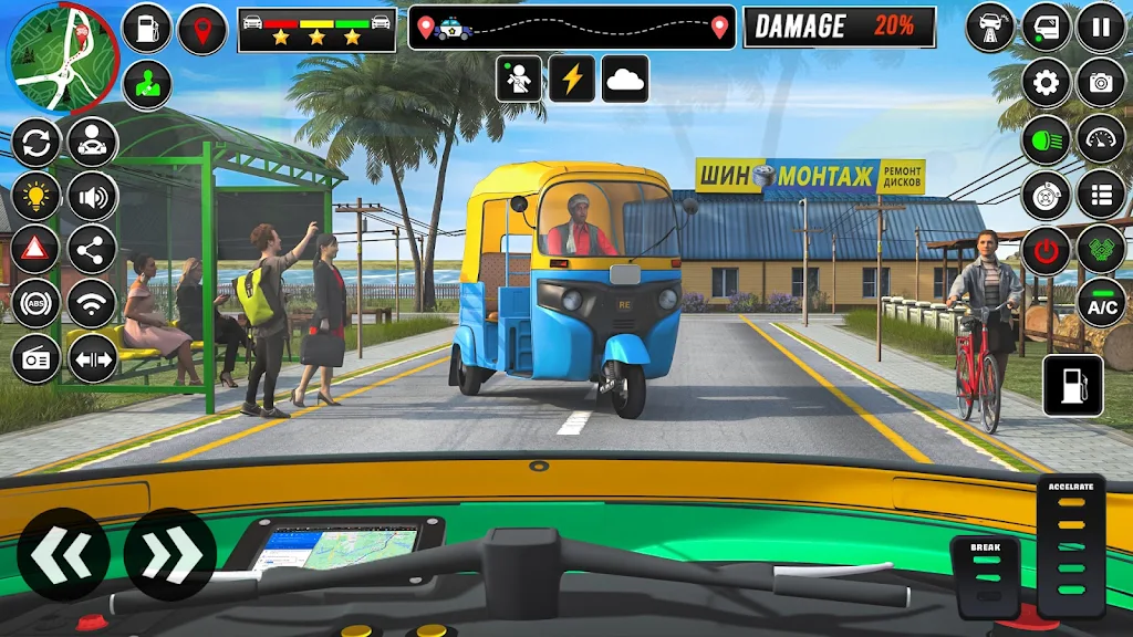 US Auto Rickshaw: Driving Game应用截图第3张