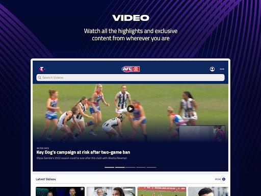 AFL Live Official App Zrzut ekranu 2