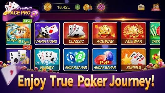 Teenpatti Ace Pro poker rummy Tangkapan skrin 0