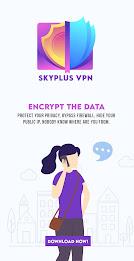 SkyPlus VPN Captura de pantalla 1