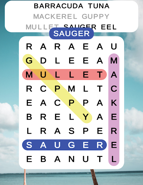 Word Search - Puzzle Game Mod Capture d'écran 2